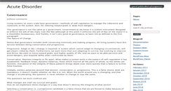 Desktop Screenshot of acutedisorder.com